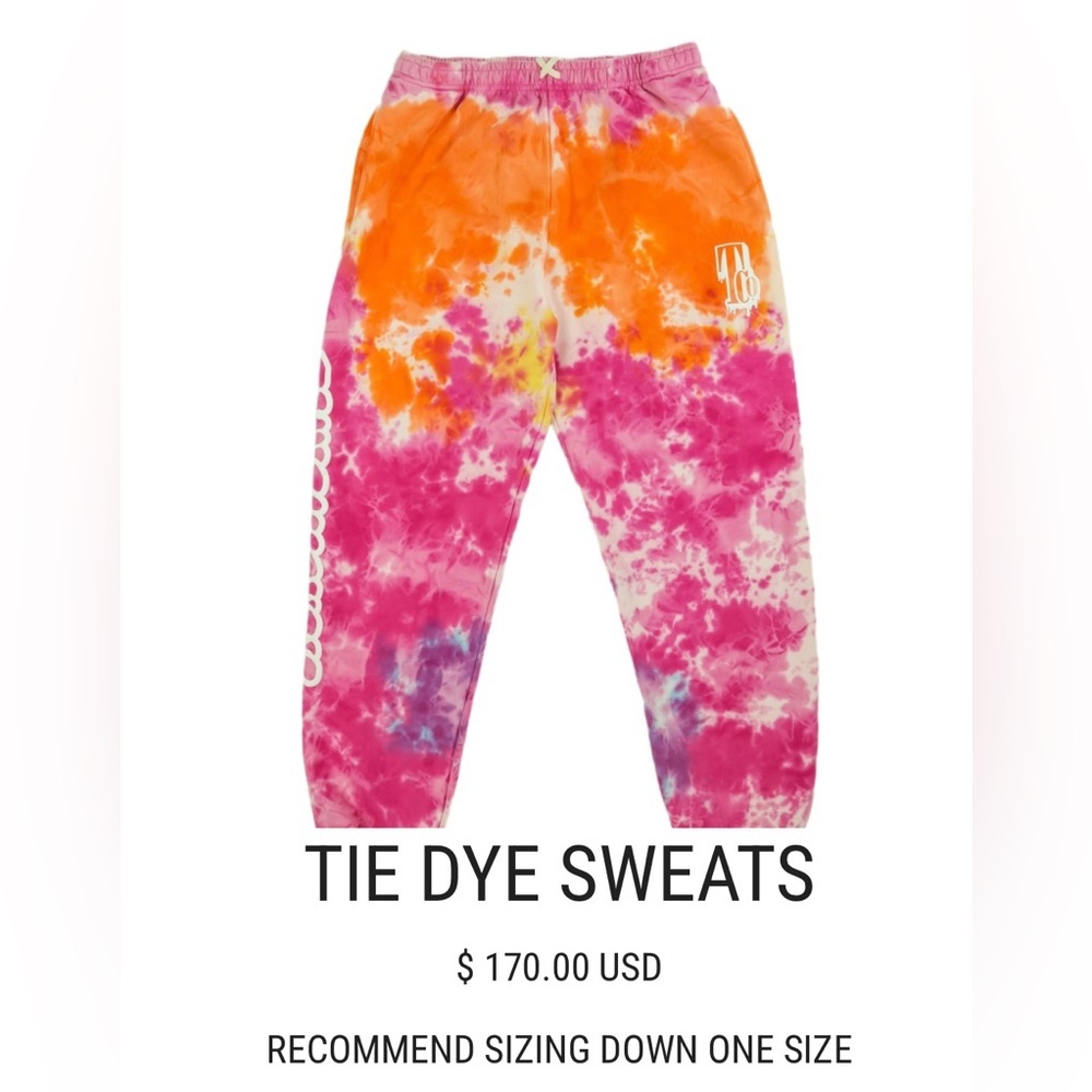 TRADITIONAL Heavy Tie-Dye Joggers - Picture 9 of 9